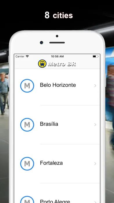 Скриншоты Metro BR - Sao Paulo & Rio