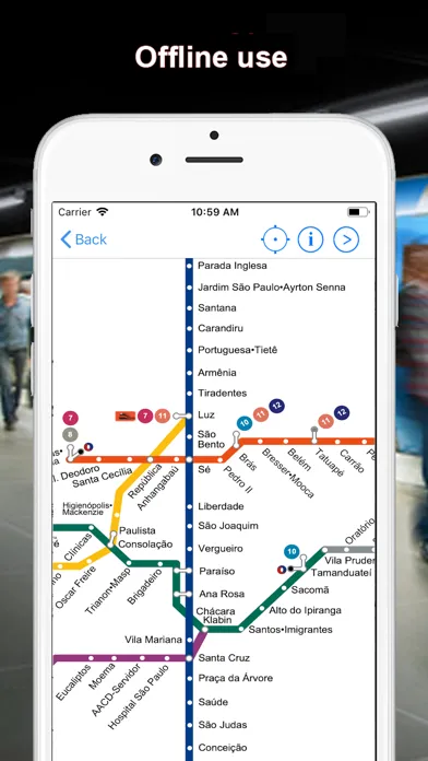 Скриншоты Metro BR - Sao Paulo & Rio