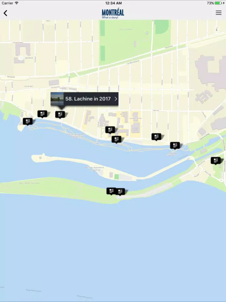 Capturas de pantalla de Montréal, toute une histoire! iPad 