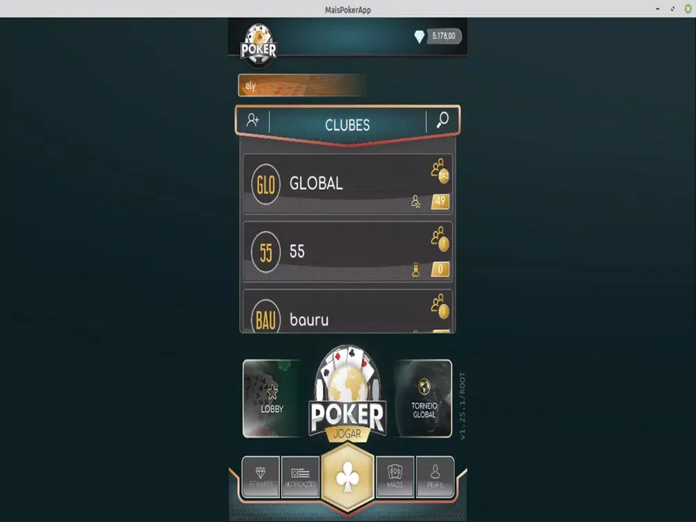 MaisPoker iPad  스크린샷