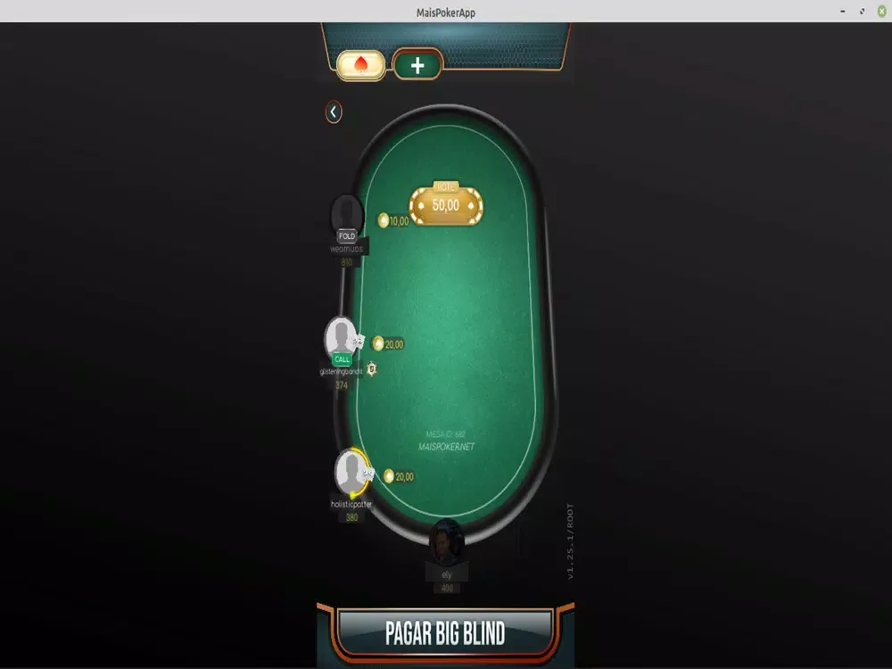 MaisPoker iPad  스크린샷