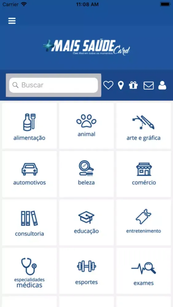 Mais Saúde Card Screenshots