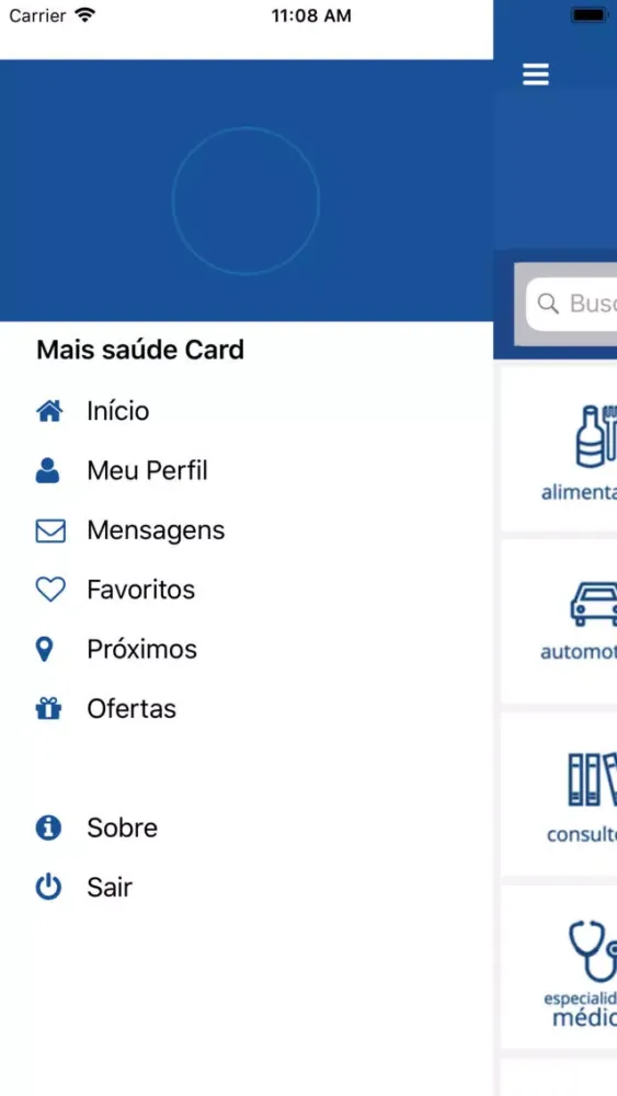 Mais Saúde Card Screenshots