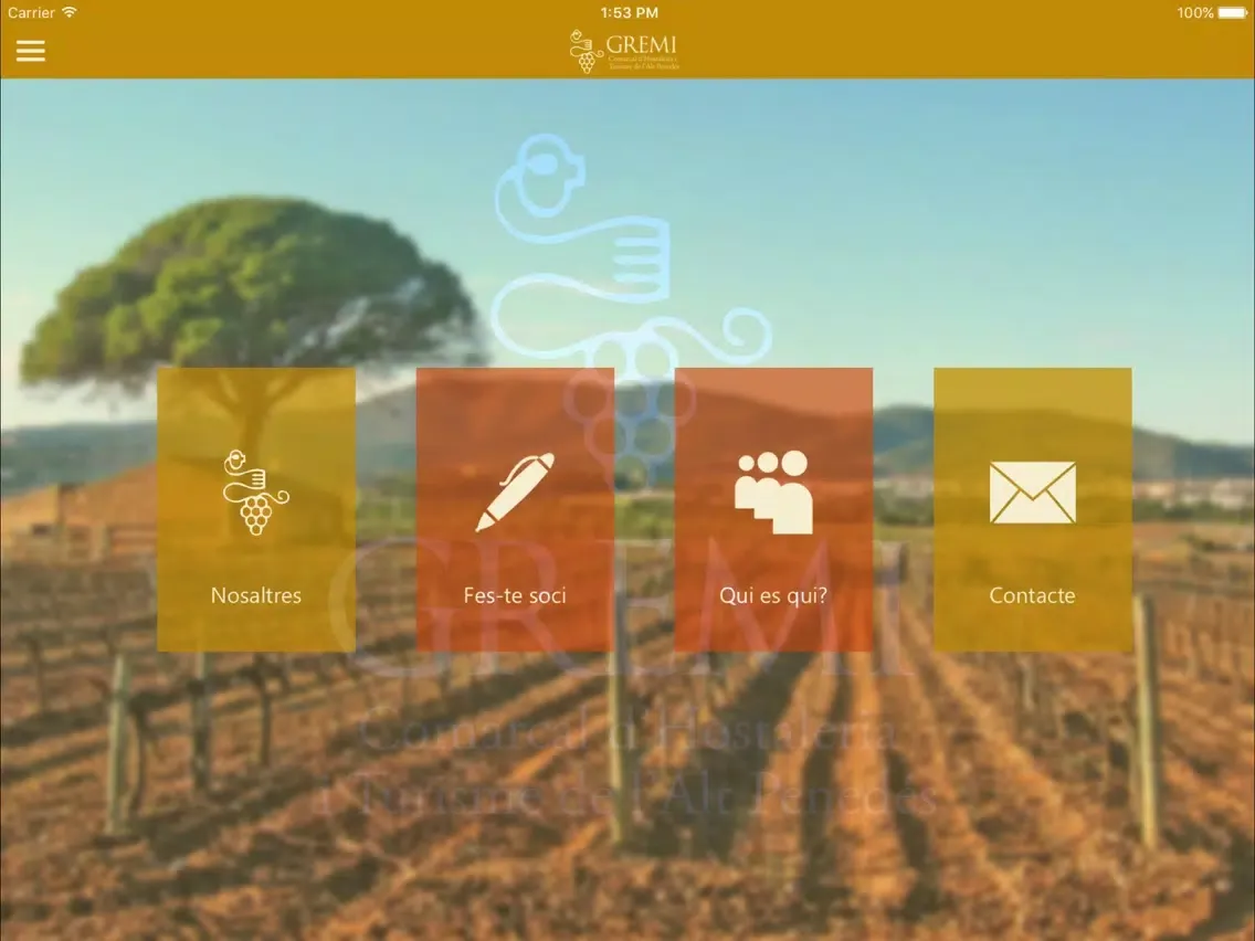 Captures d'écran de Gremi Hostaleria Penedès iPad 
