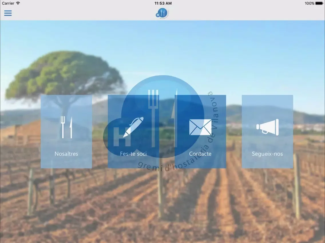 Gremi d'Hostaleria de Vilanova iPad  Screenshots
