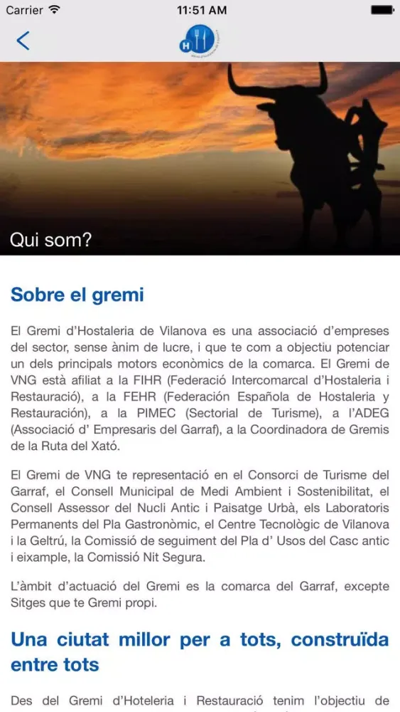Gremi d'Hostaleria de Vilanova Screenshots