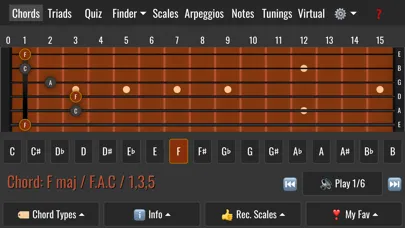Скриншоты All Guitar Chords