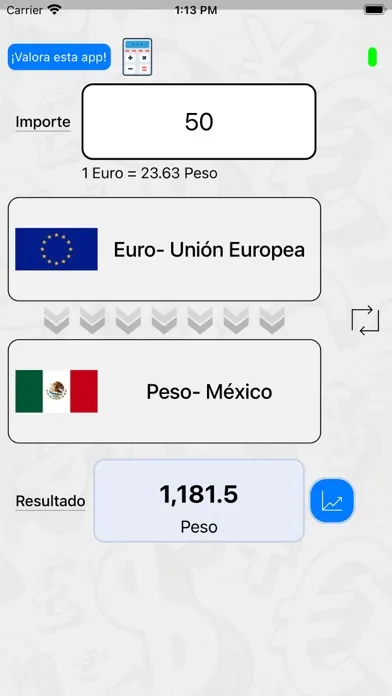 Cambio de Monedas سکرین شاٹس
