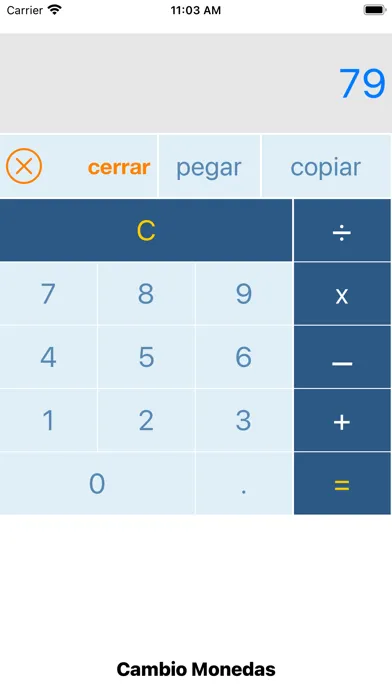 Cambio de Monedas سکرین شاٹس