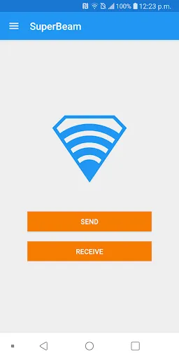 Captures d'écran de SuperBeam | WiFi Direct Share