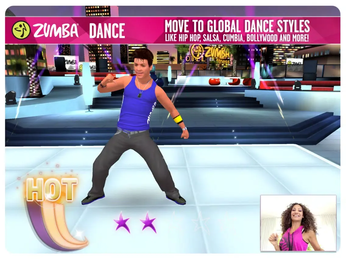 ภาพหน้าจอของ Zumba Dance iPad 