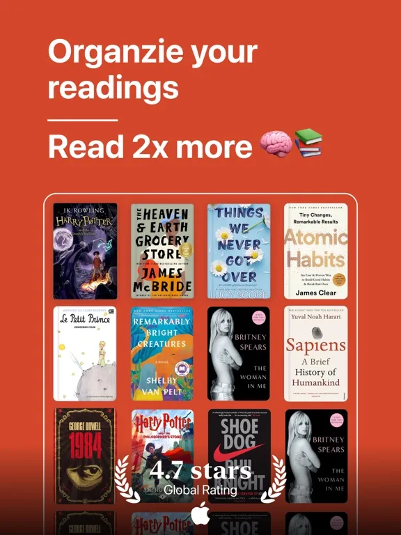 Capturas de tela do Bookwise: Book Reading Tracker iPad 