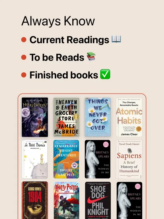 Capturas de tela do Bookwise: Book Reading Tracker iPad 