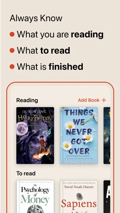 Capturas de tela do Bookwise: Book Reading Tracker