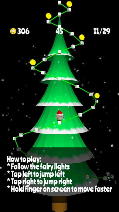 Santa Bouncy Lights سکرین شاٹس