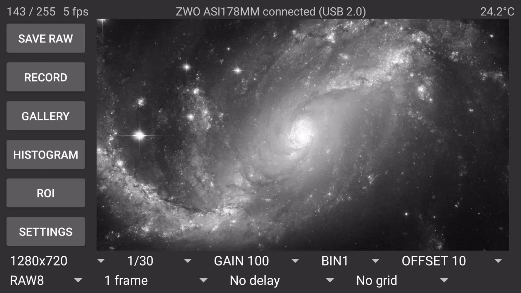Astro Capture Screenshots
