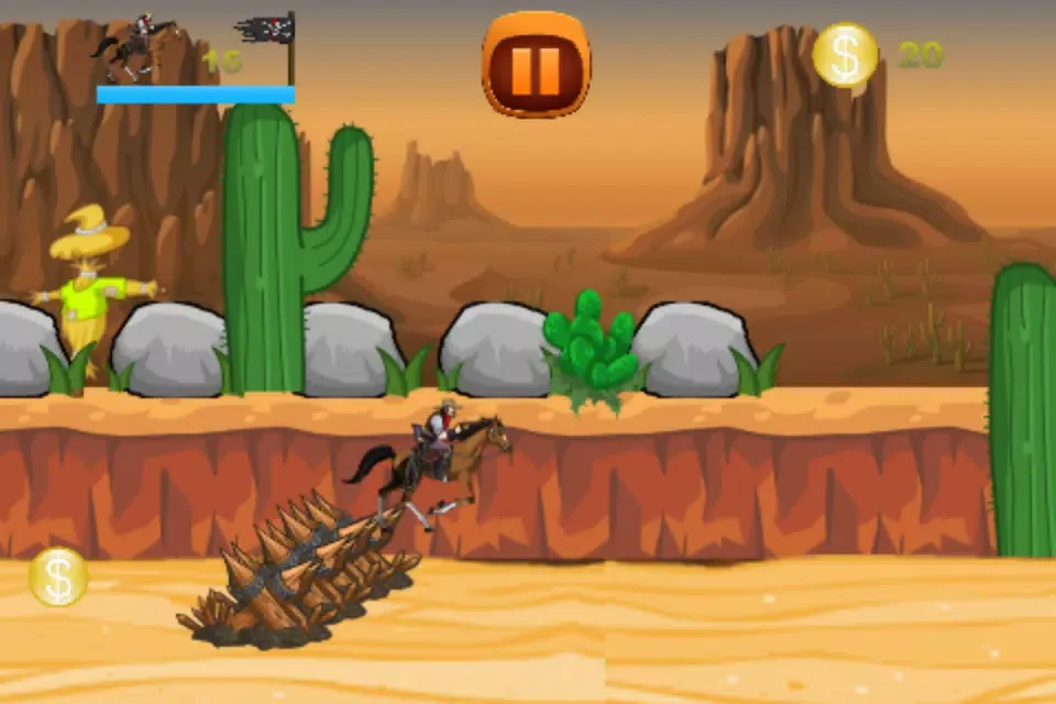 Zrzuty ekranu Cow Boy Runner