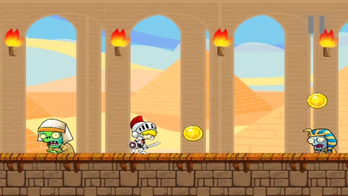 Knight Escape Egyptian Zombie Land Screenshots