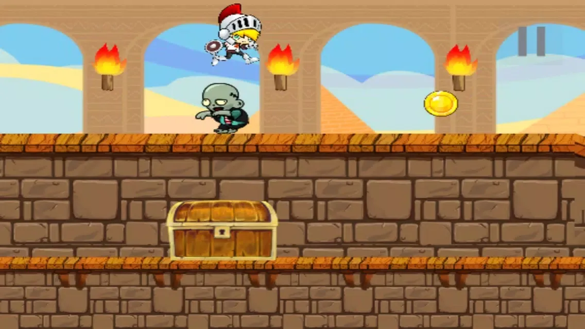 Knight Escape Egyptian Zombie Land Screenshots