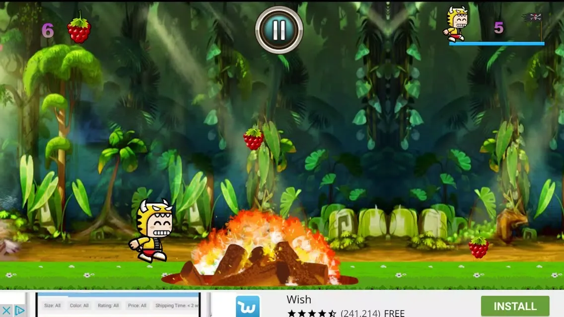 The Jungle Boy Running سکرین شاٹس