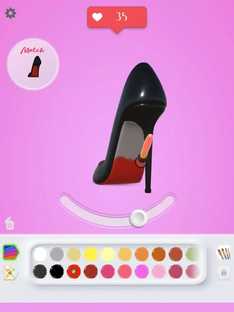 Tangkapan layar Dream Closet iPad 