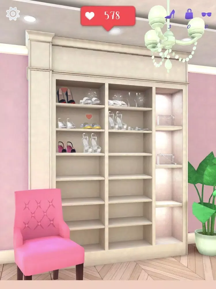 Tangkapan layar Dream Closet iPad 