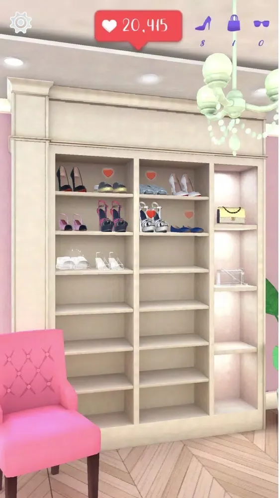 Tangkapan layar Dream Closet
