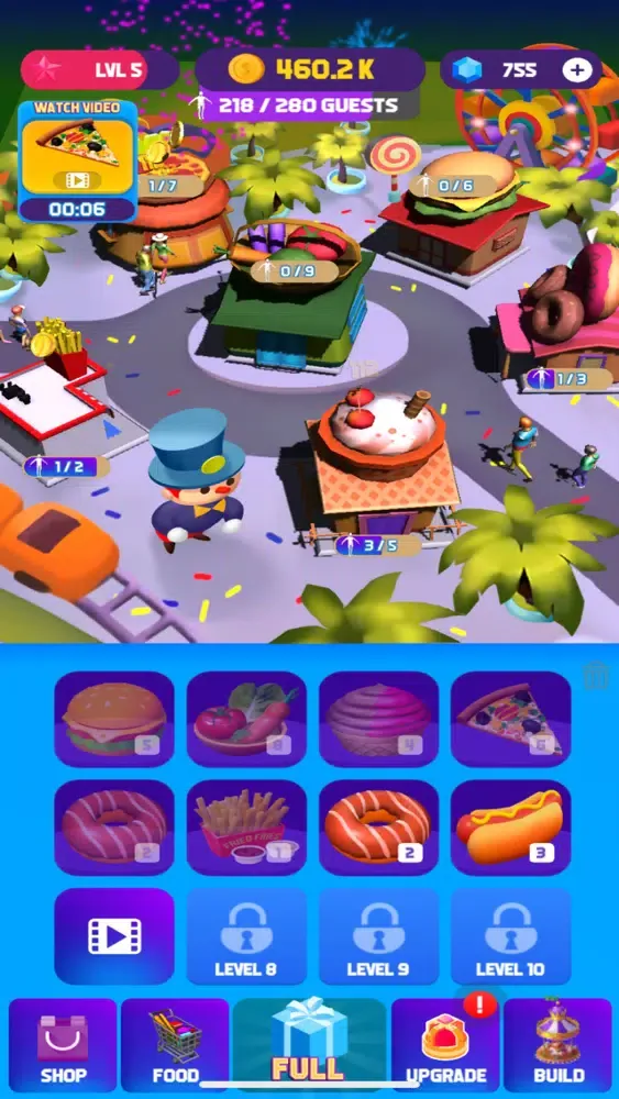Captures d'écran de Food Lords - Merge Restaurants