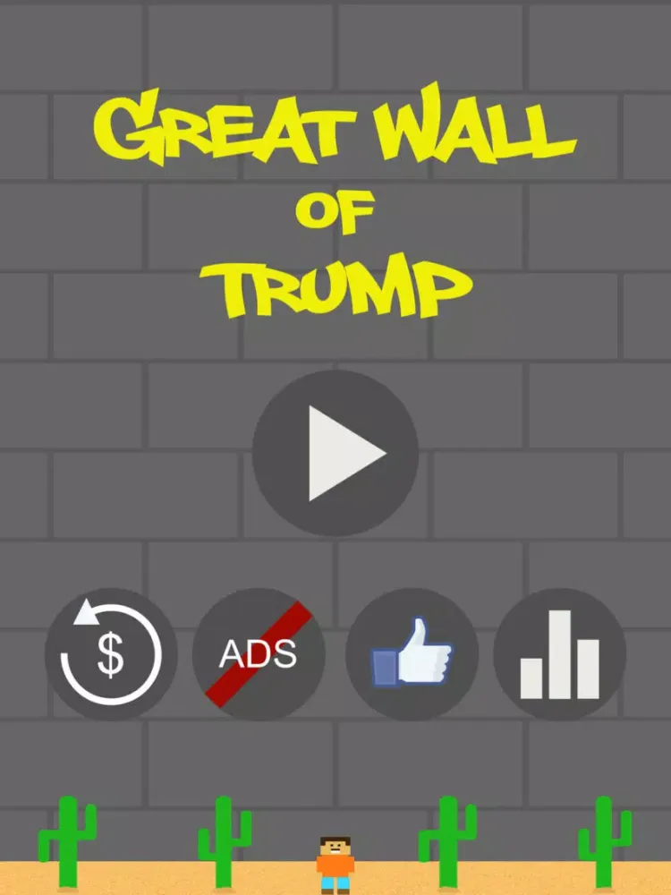 Great Wall of Trump iPad  स्क्रीनशॉट