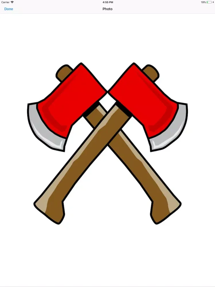 Capturas de tela do Axe Stickers iPad 