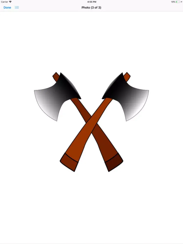 Capturas de tela do Axe Stickers iPad 