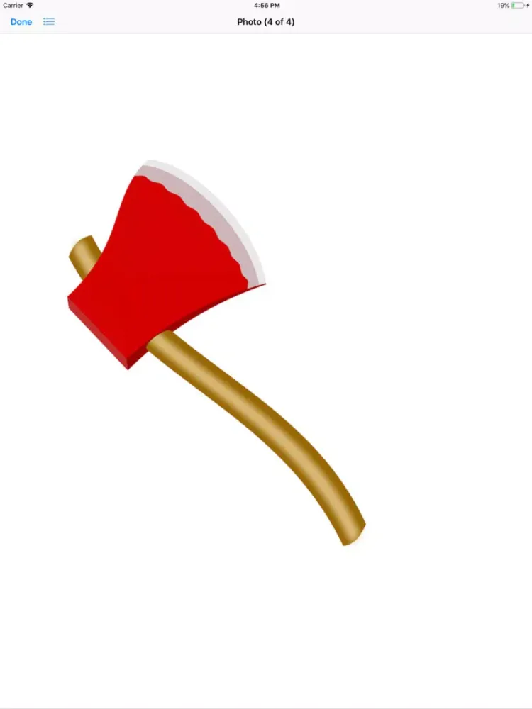 Capturas de tela do Axe Stickers iPad 
