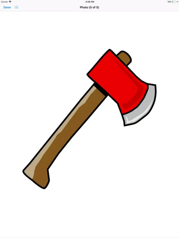 Capturas de tela do Axe Stickers iPad 
