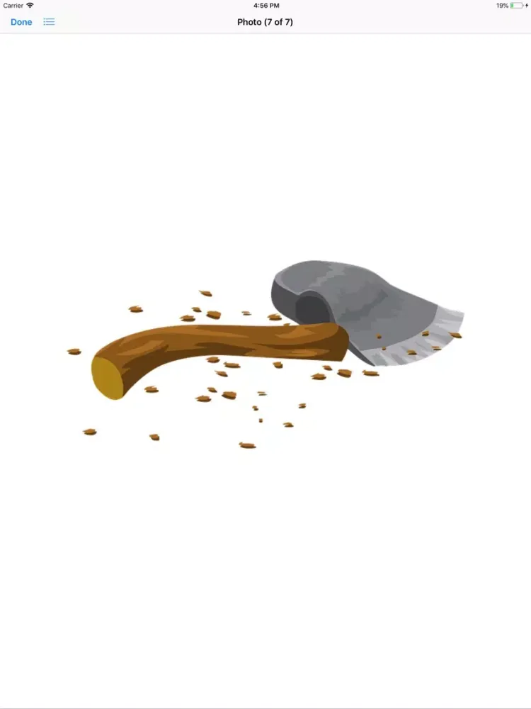 Capturas de tela do Axe Stickers iPad 