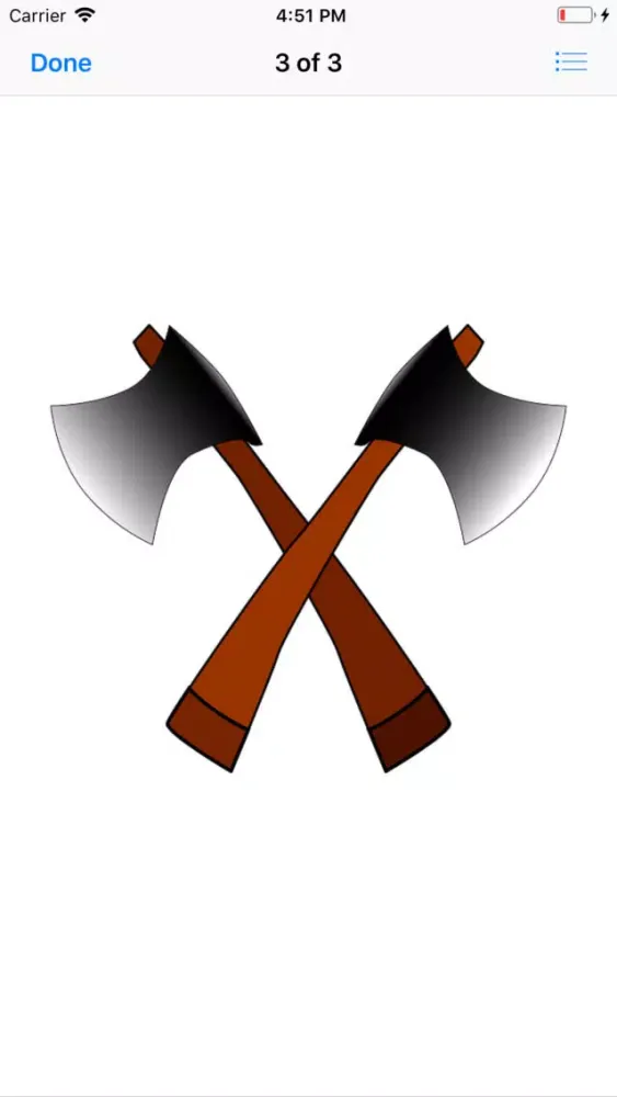 Capturas de tela do Axe Stickers