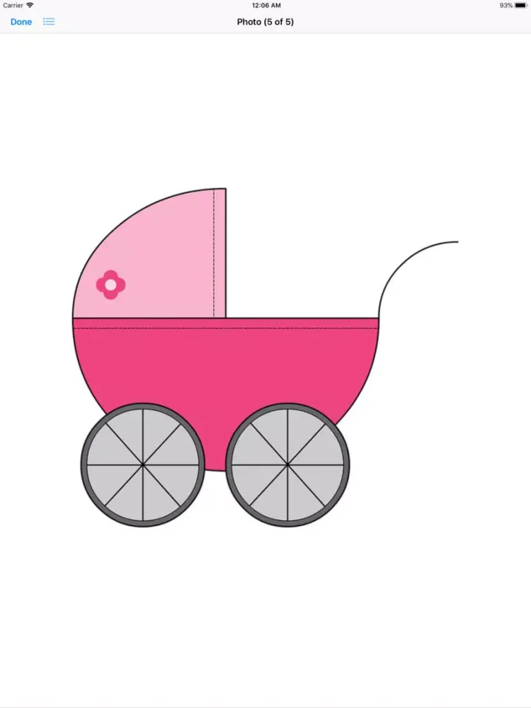 It's A Girl Sticker Pack iPad  Screenshots