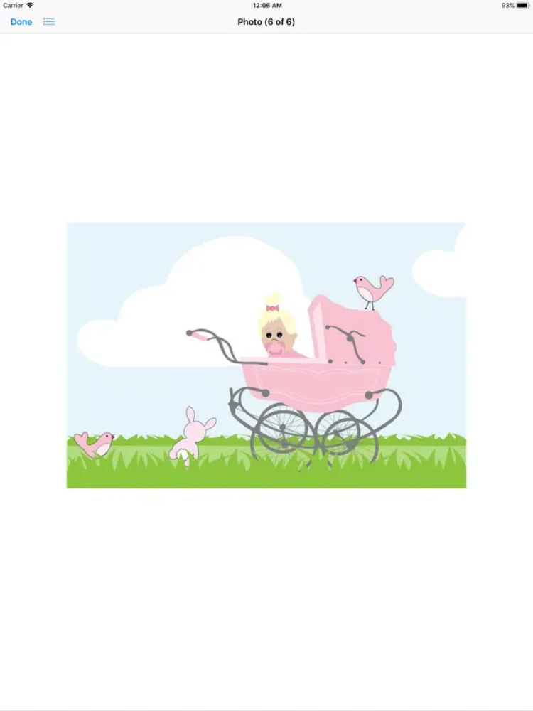 It's A Girl Sticker Pack iPad  Screenshots
