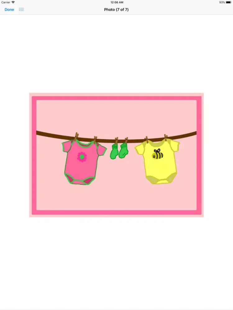 It's A Girl Sticker Pack iPad  Screenshots