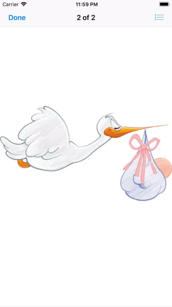 It's A Girl Sticker Pack Screenshots