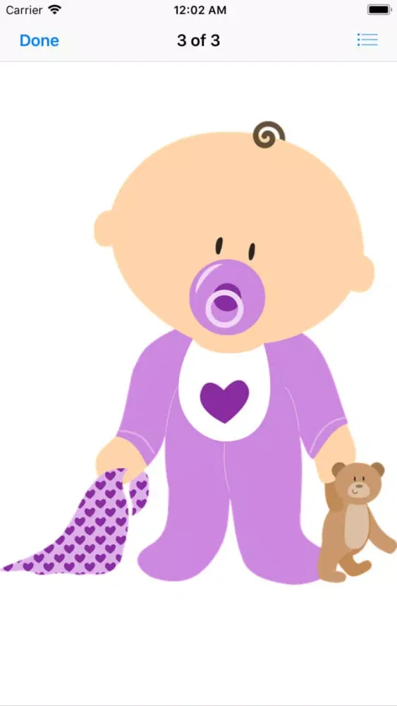 It's A Girl Sticker Pack Screenshots