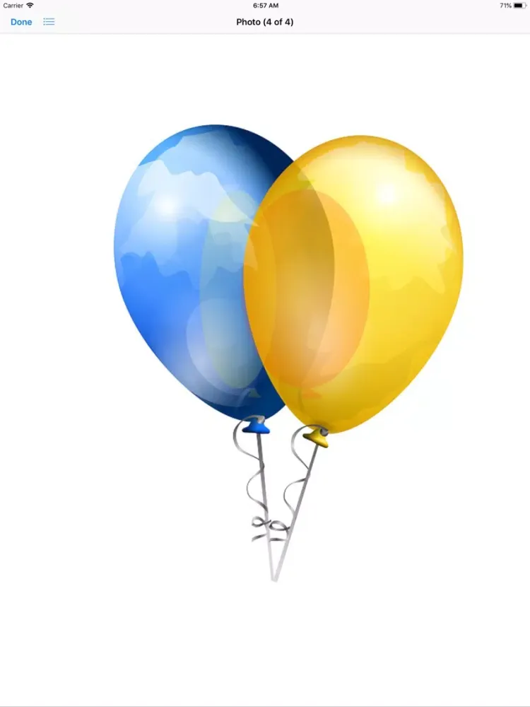 Capturas de pantalla de Best Balloon Sticker Pack iPad 
