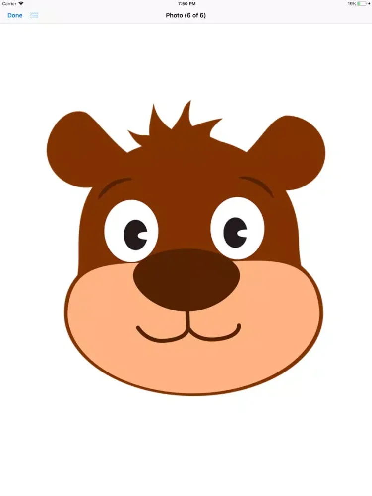 Zrzuty ekranu Bear Stickers iPad 