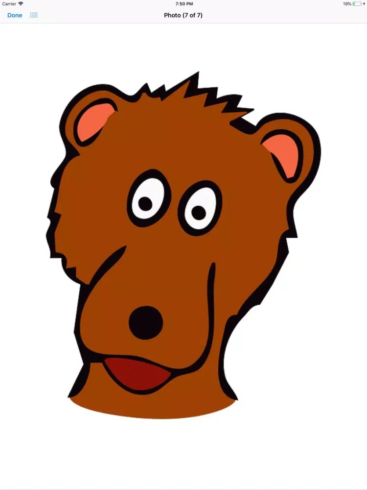Zrzuty ekranu Bear Stickers iPad 