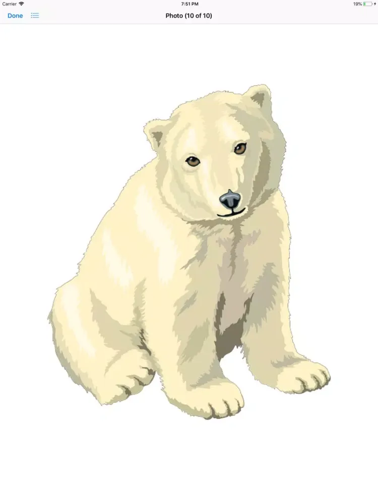 Zrzuty ekranu Bear Stickers iPad 