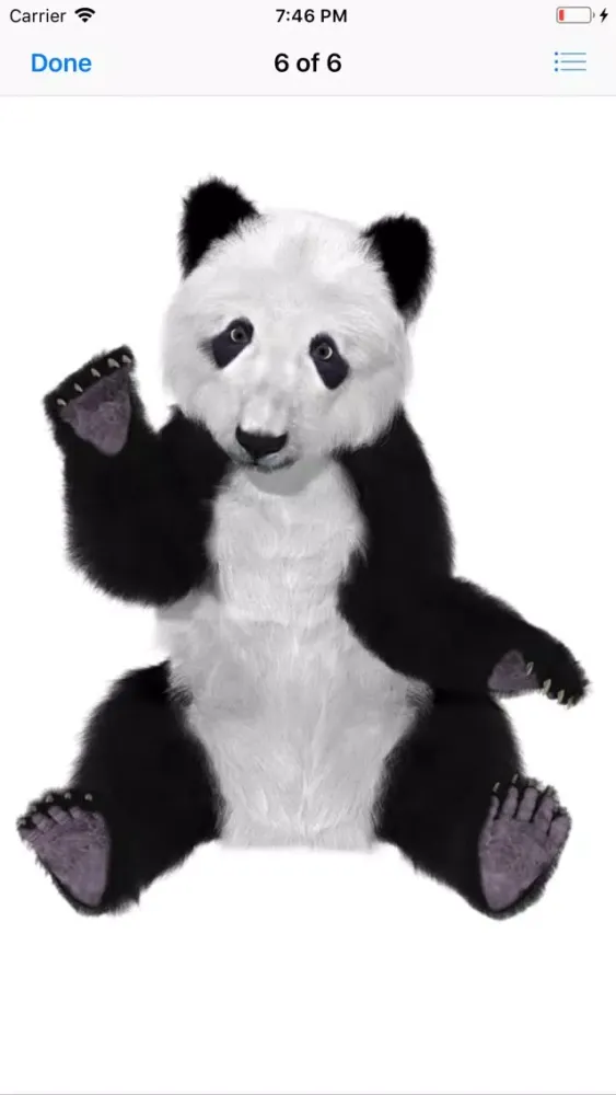 Zrzuty ekranu Bear Stickers