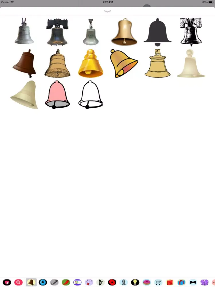 Bell Stickers iPad 应用截图