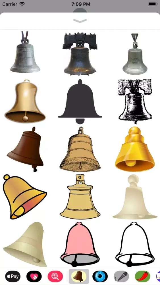 Bell Stickers应用截图