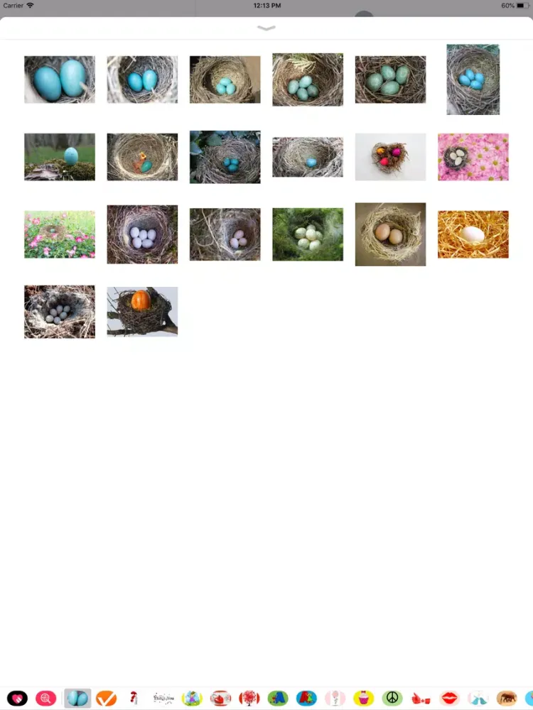 صور Birds Nest Sticker Pack iPad 
