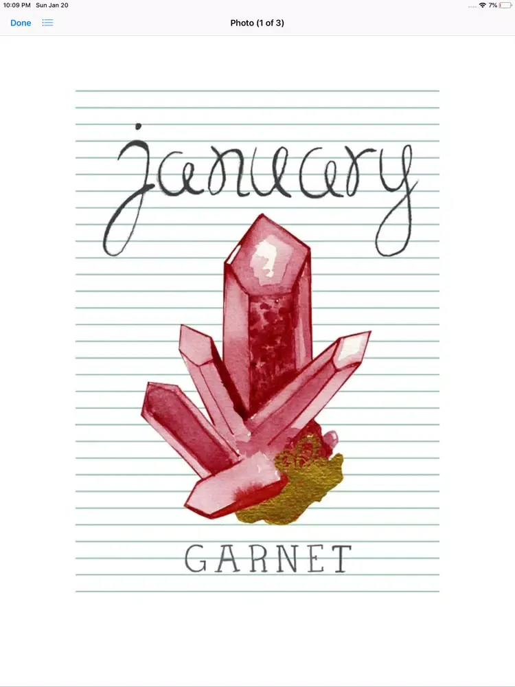 12 Birthstone Stickers iPad  स्क्रीनशॉट