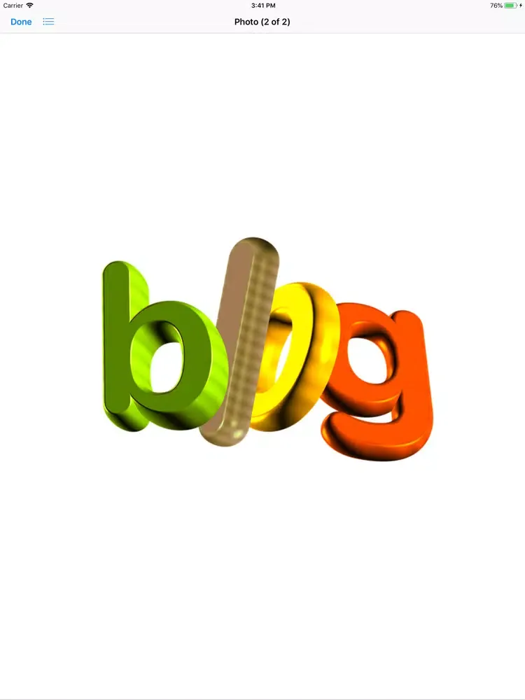 Blog Stickers iPad 應用截圖